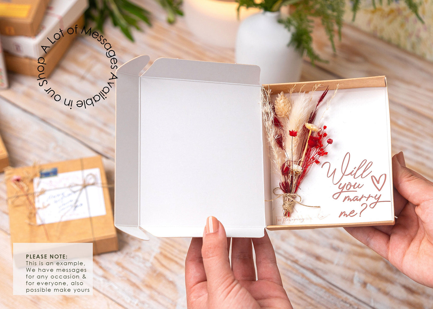 You Are Amazing Grandma Dried Flower Card, product photo 9