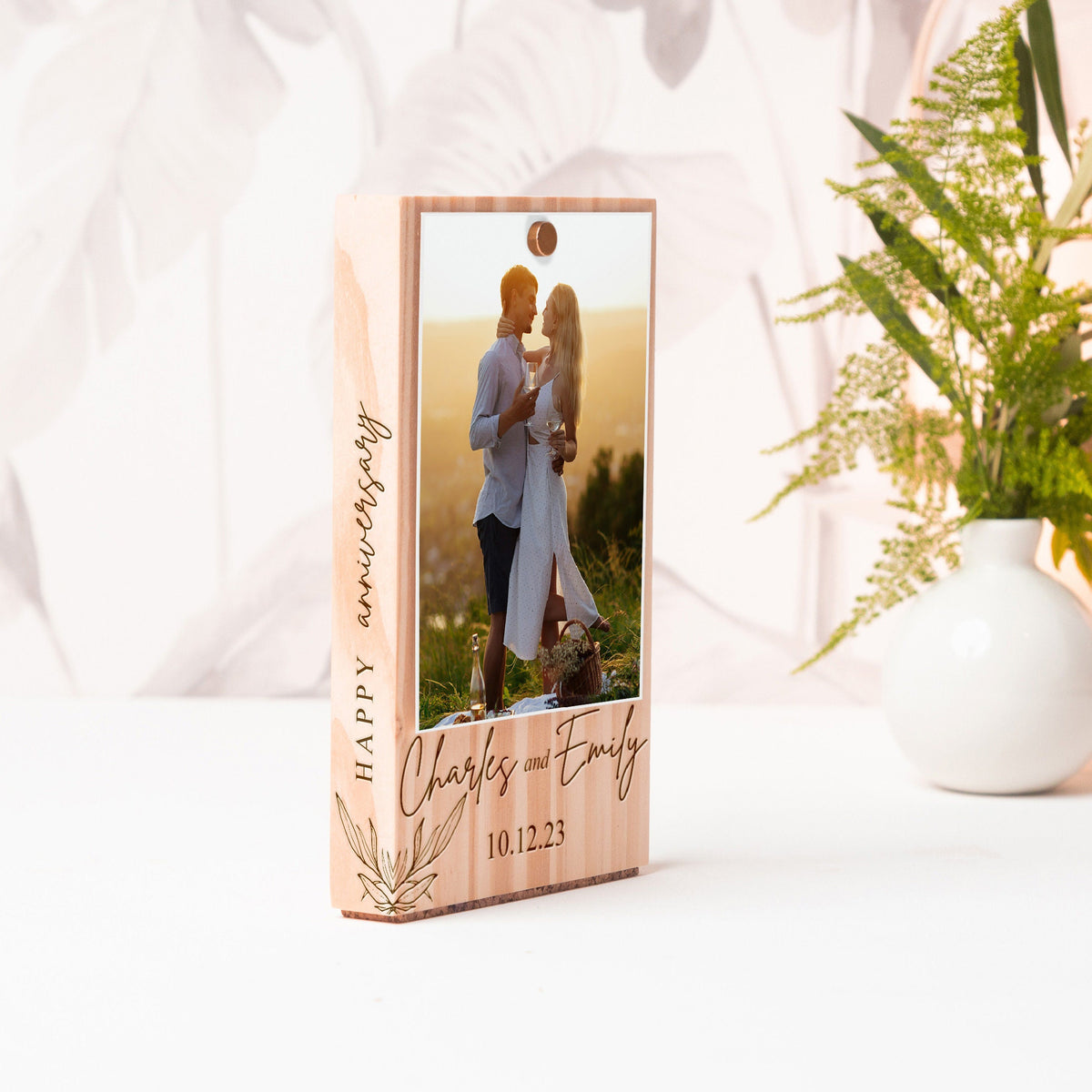 Personalized Valentine's Photo Frame for Him