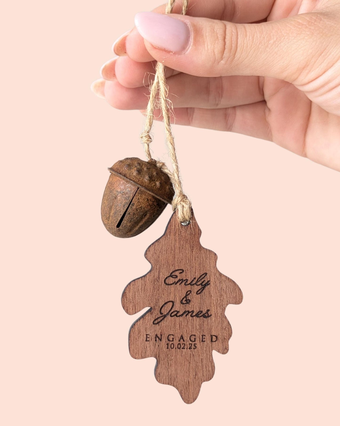 Lucky Acorn Personalized Wooden Story Card: product image 10