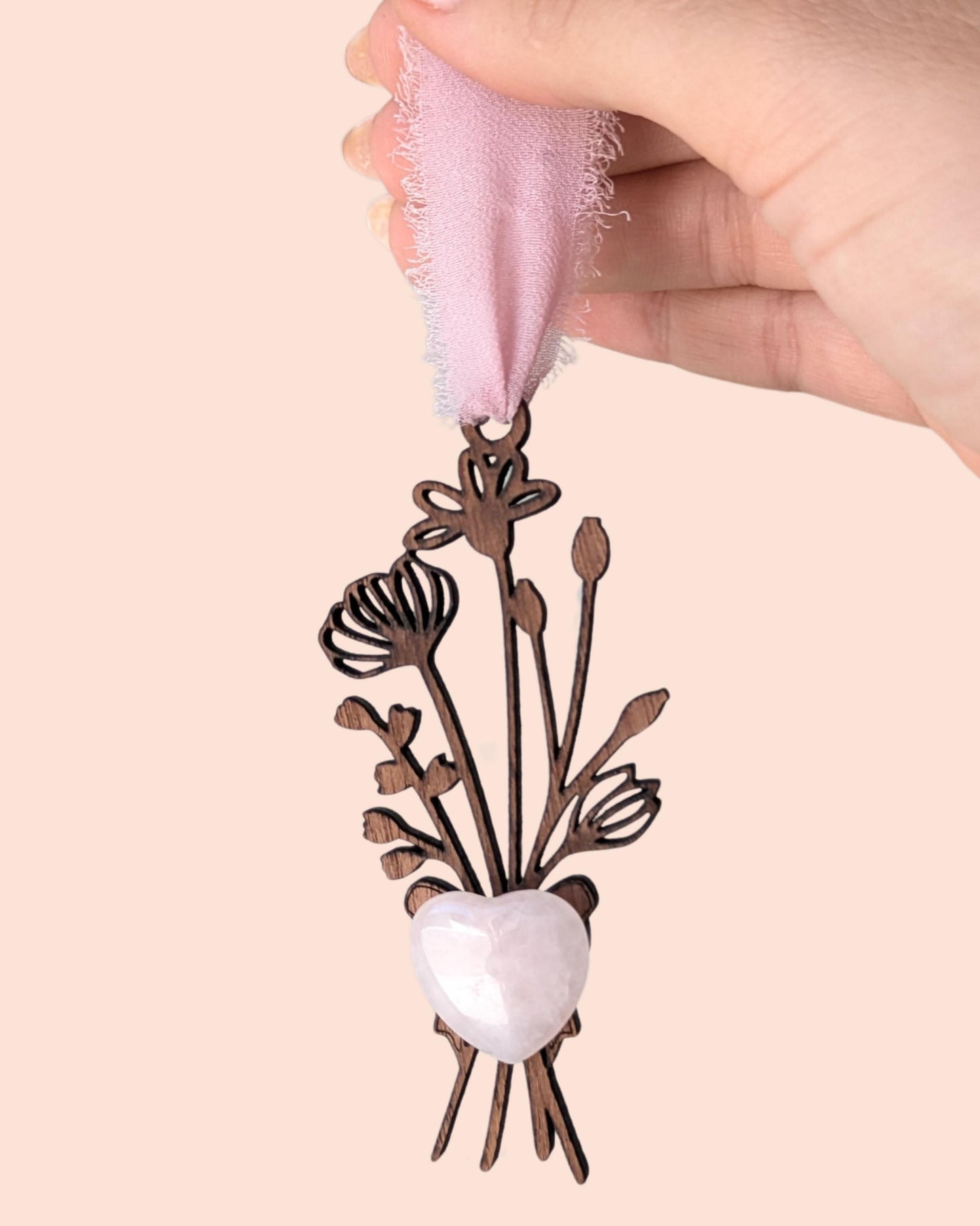 Flower Bouquet Wooden Story Card With Crystal - product image 10