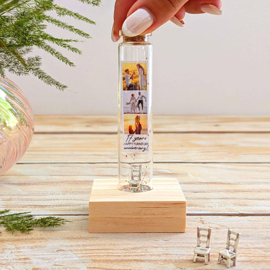17th Anniversary Furniture Message Bottle