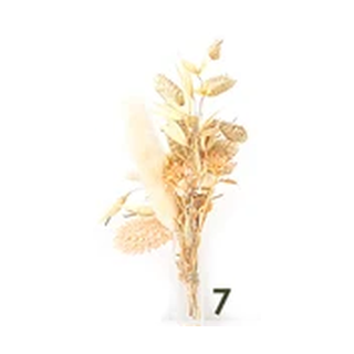 Bouquet 7, Beige dried flowers