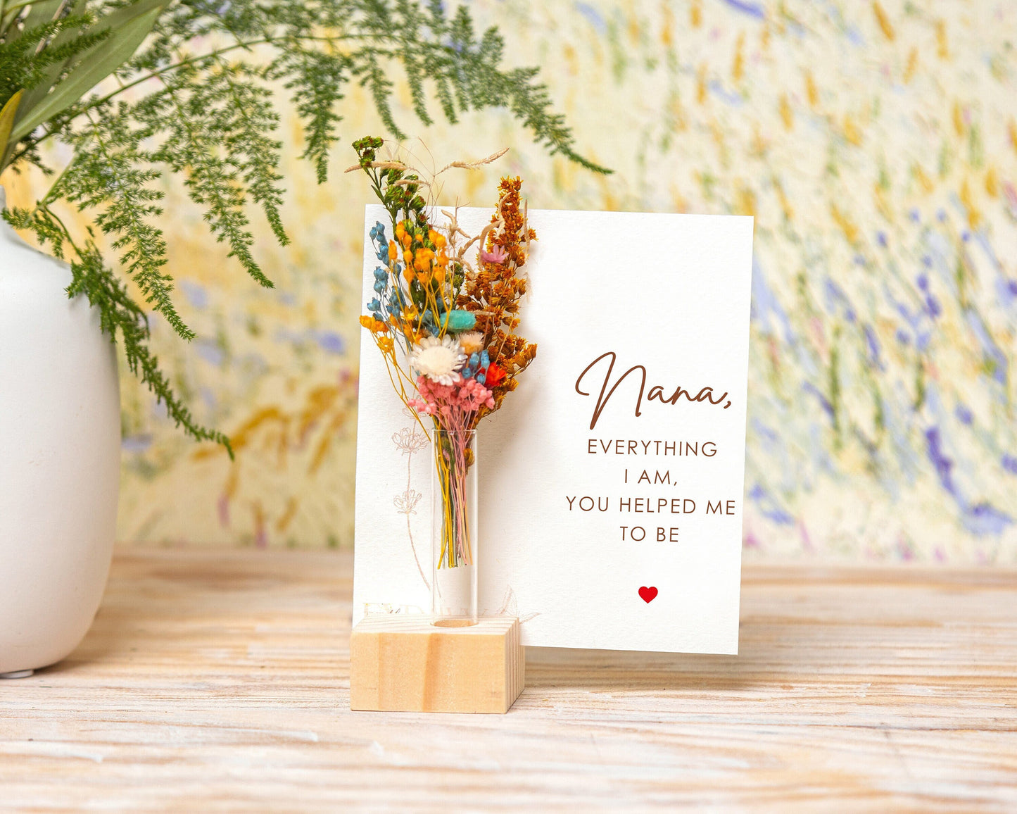 Everything I Am You Helped Me to Be Grandma Card, product photo 4