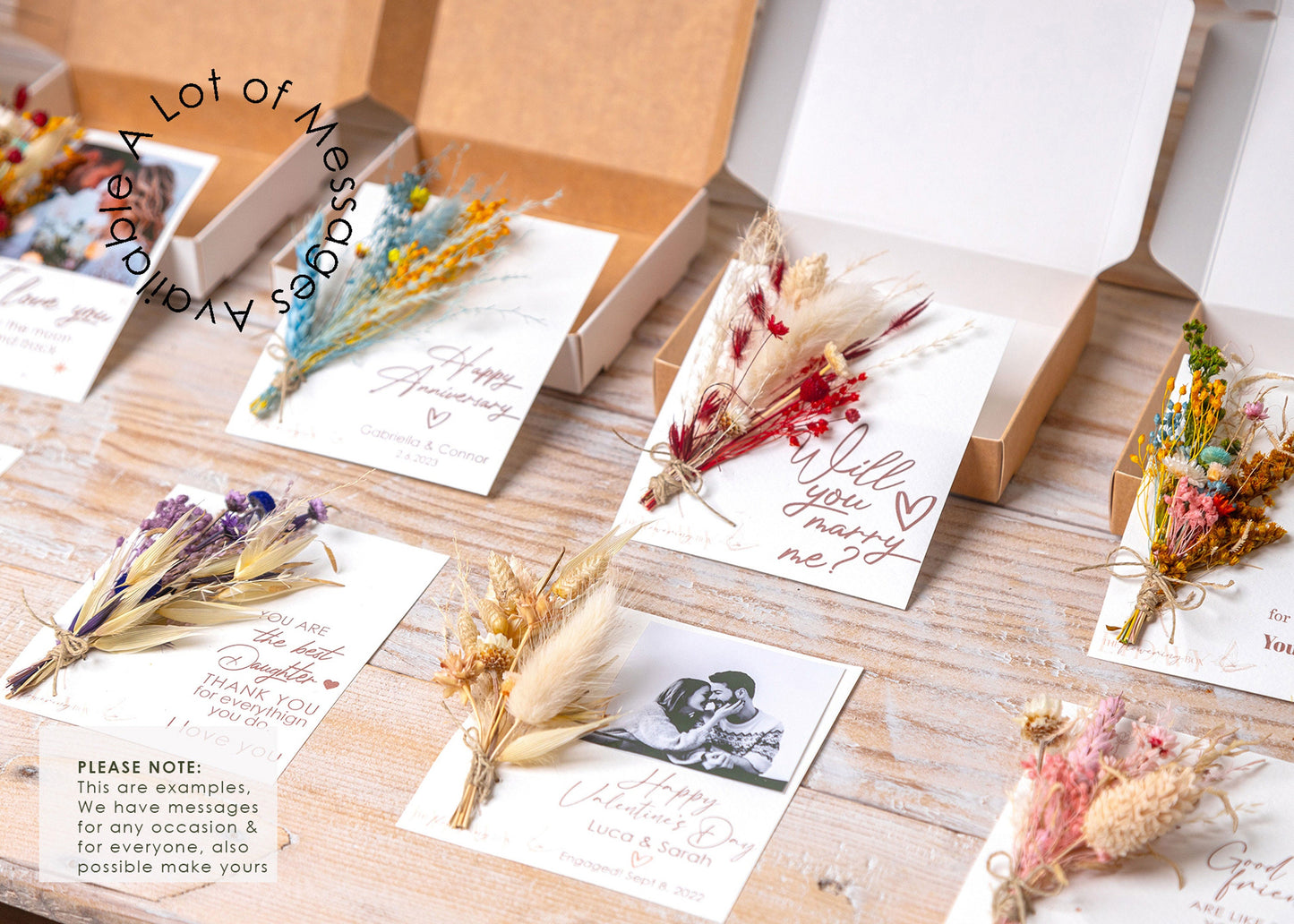 To a Special Mummy to Be Dried Flower Card, product photo 8