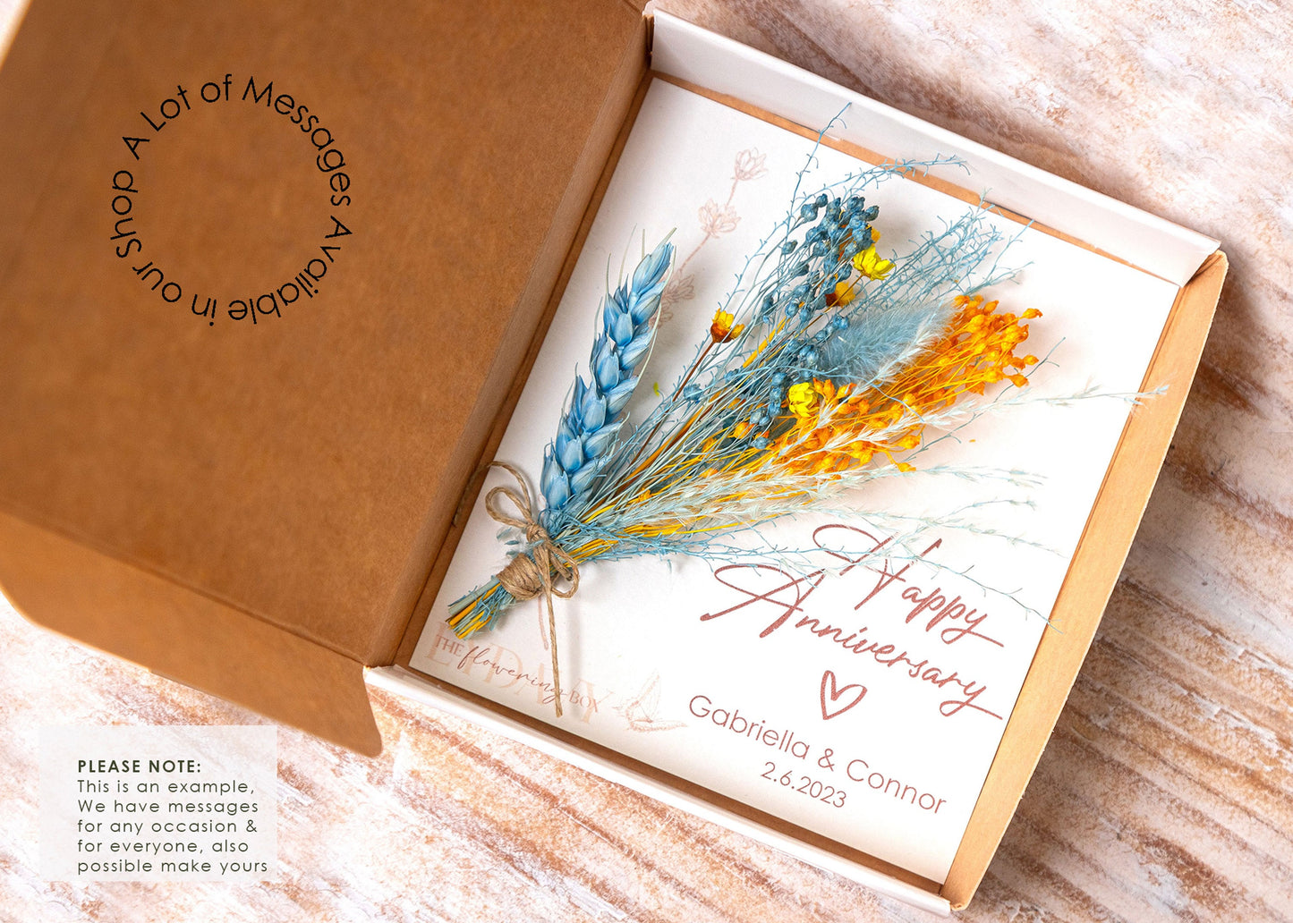 Will You Be My Groomsman Dried Flower Card, product photo 9