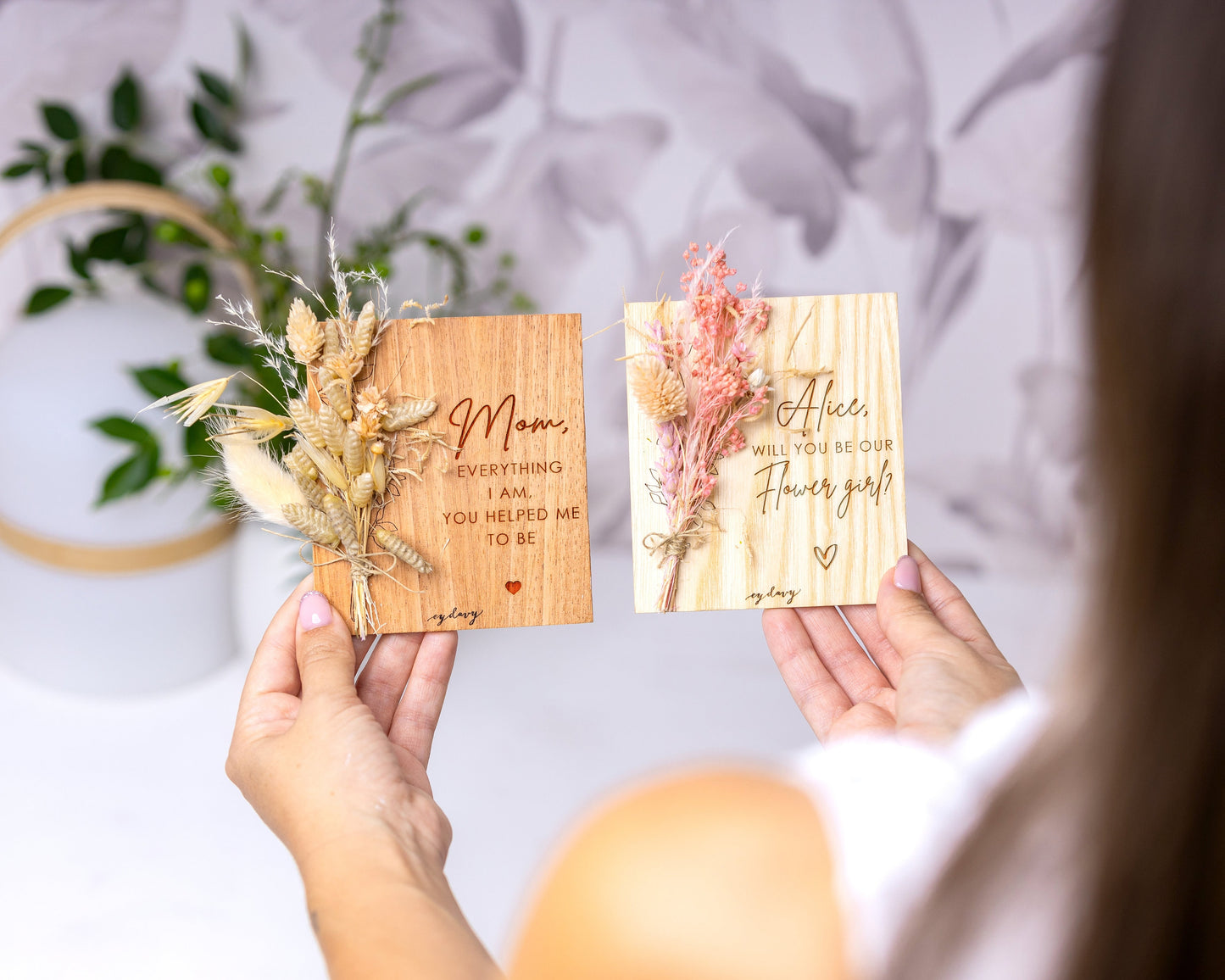 You Are Amazing Friend Dried Flower Card, product photo 10