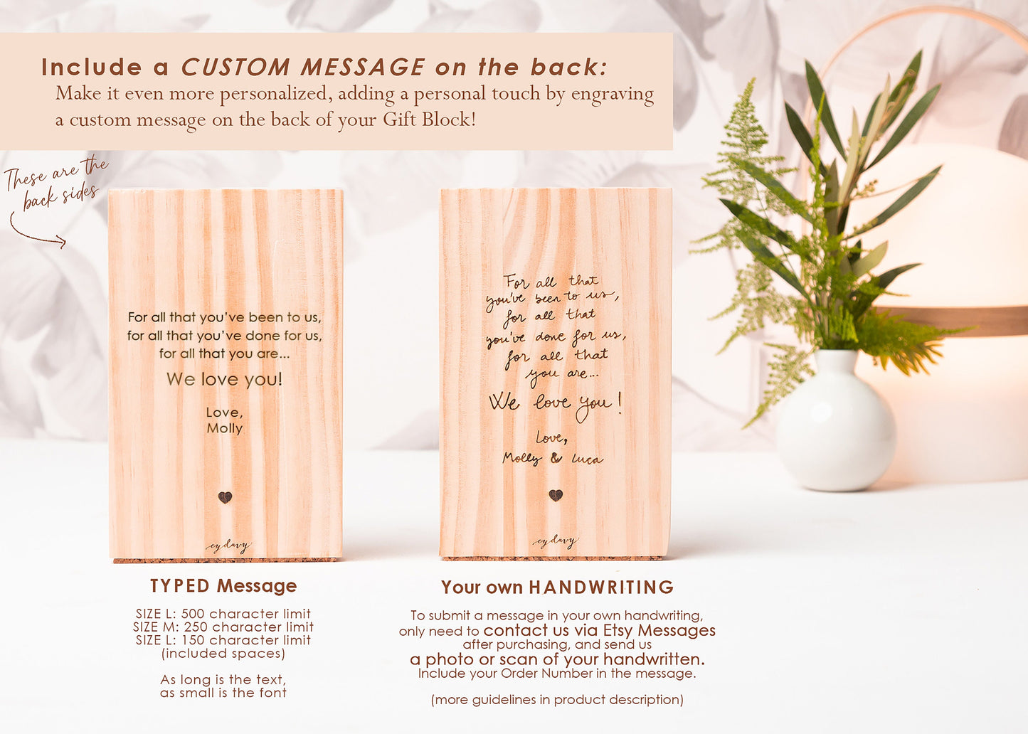 Personalized Long Distance Photo Frame