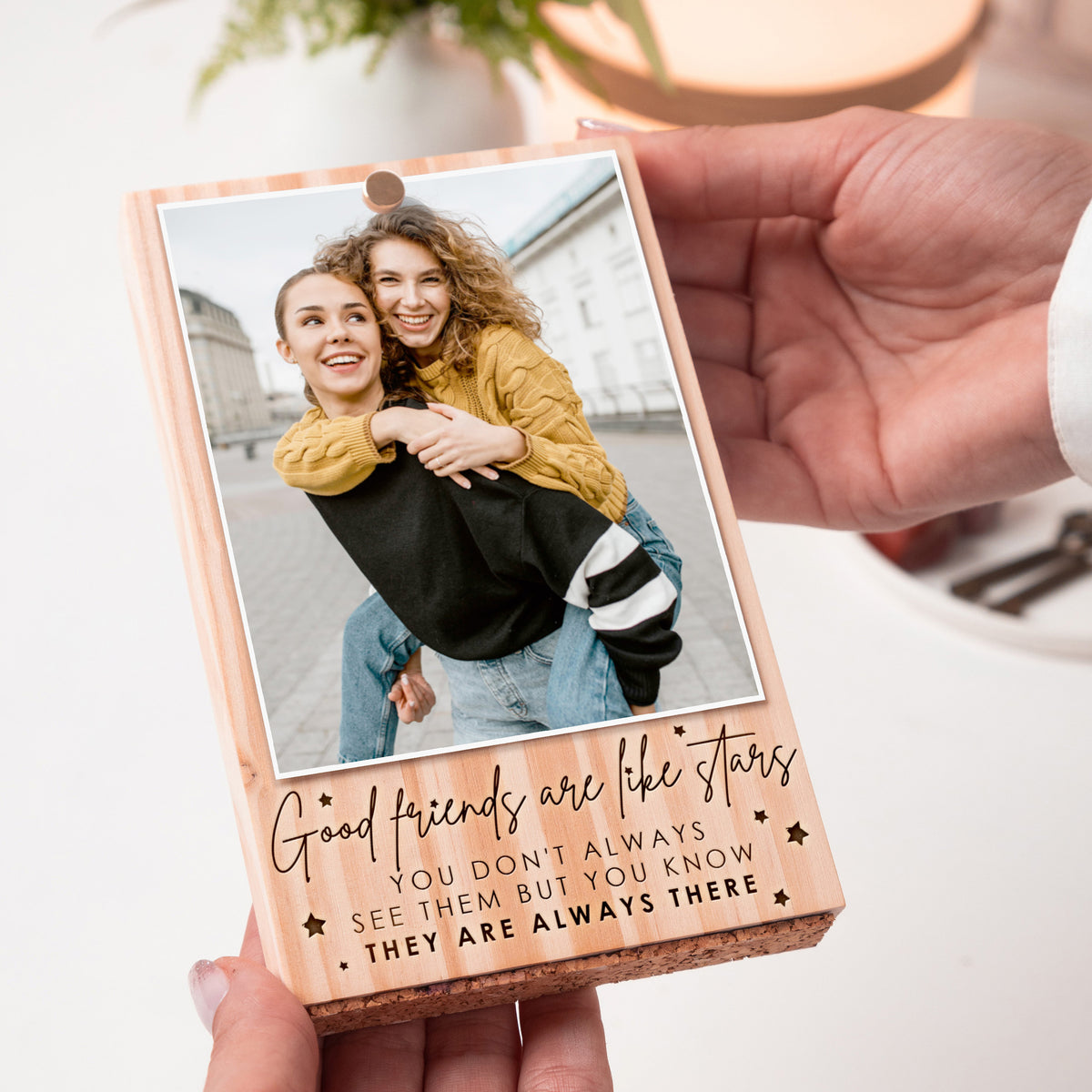 Friends Are Like Stars Photo Frame