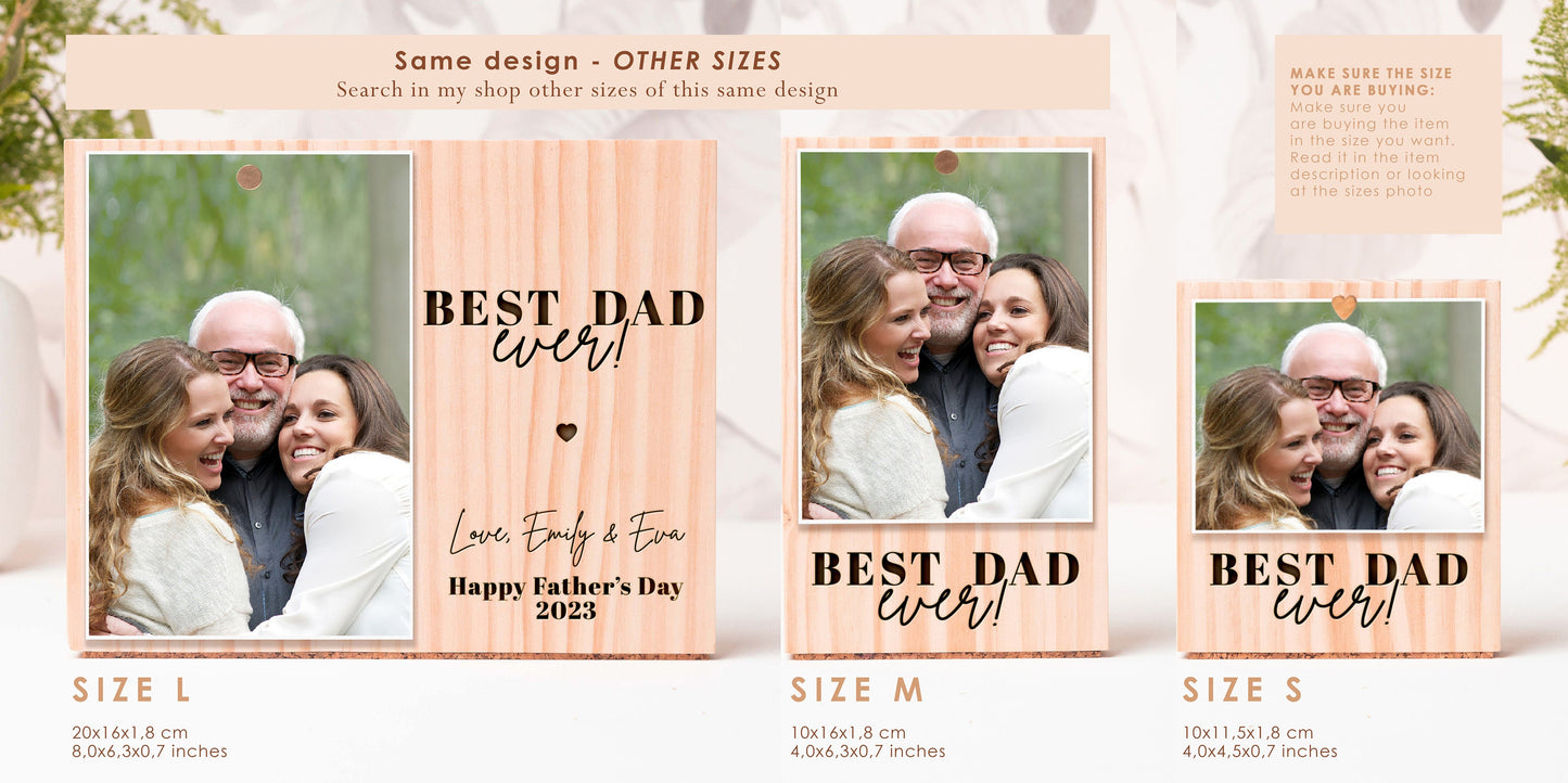 Best Dad Ever Photo Frame