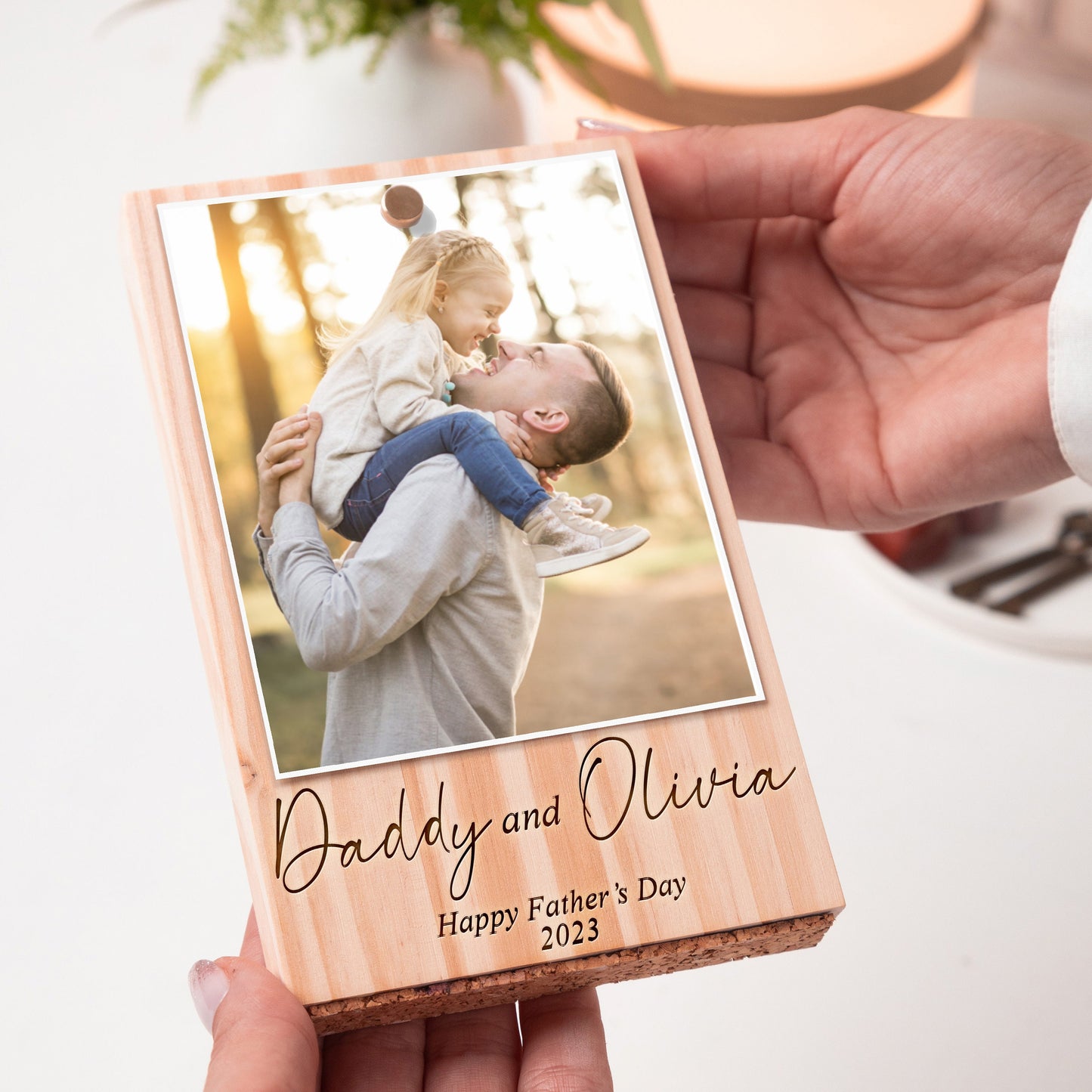 Daddy and Me Photo Frame