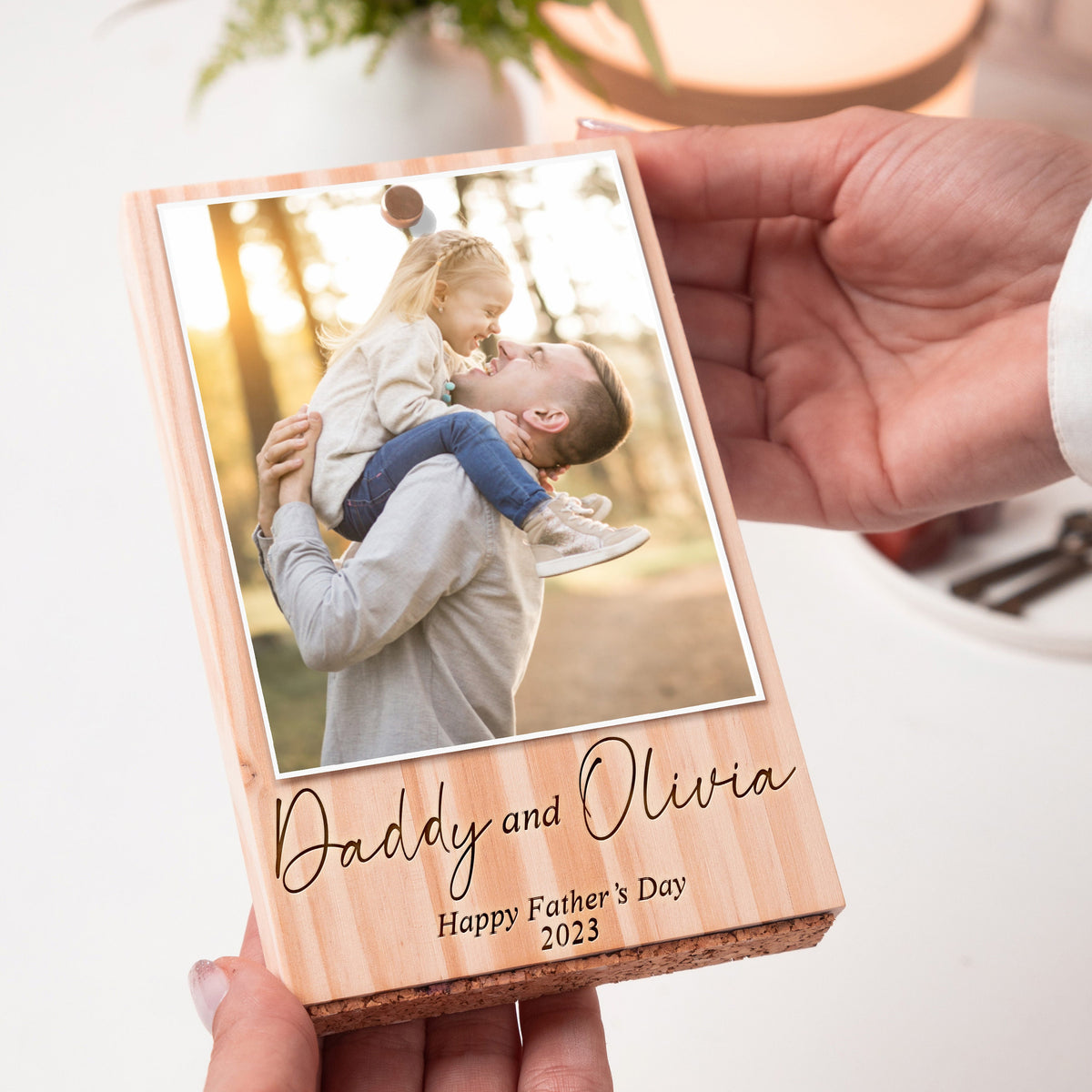 Daddy and Me Photo Frame