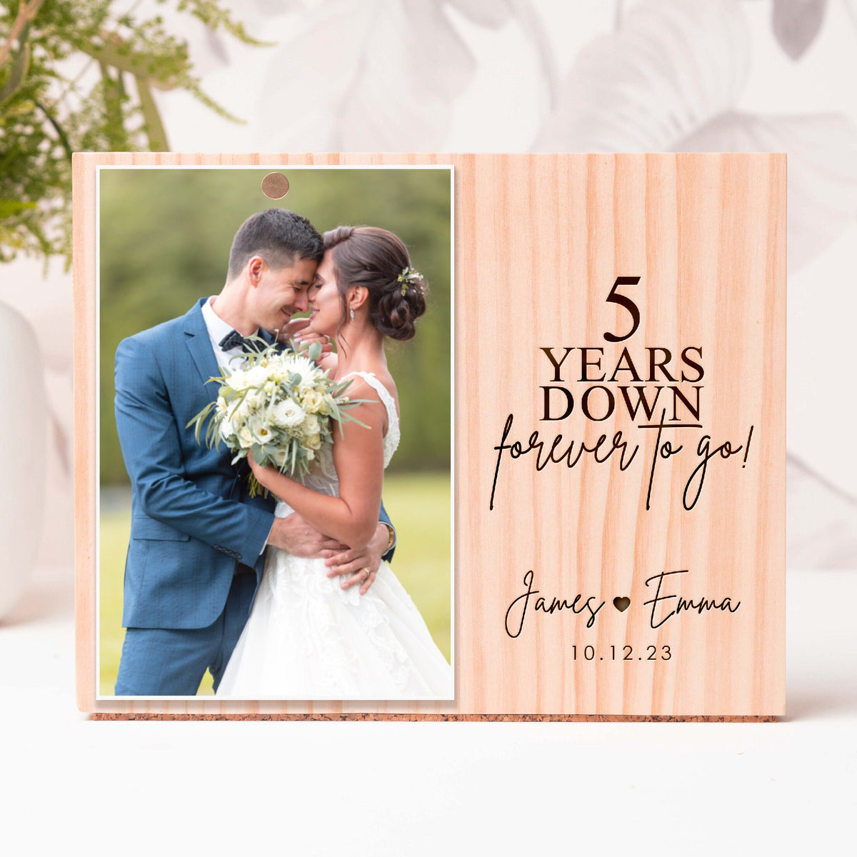 Mr & Mrs Wedding Day Photo Frame