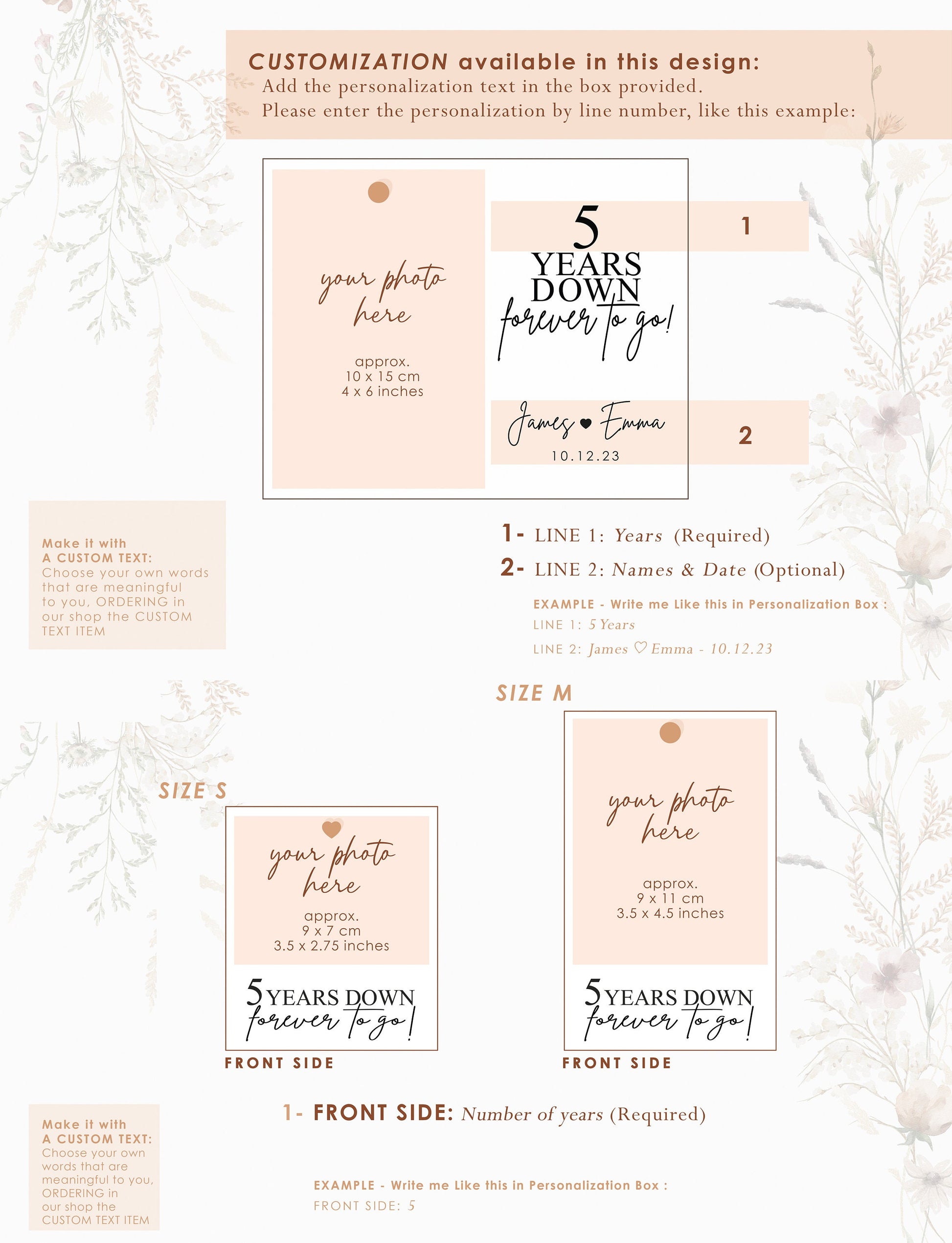Mr & Mrs Wedding Day Photo Frame