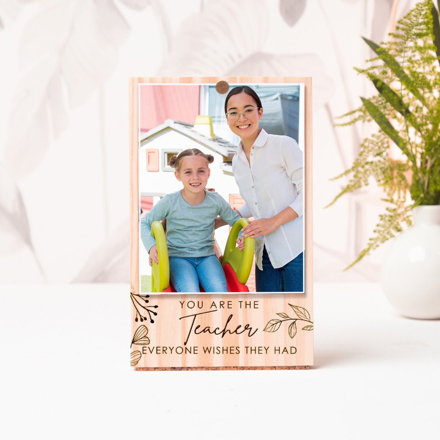 Personalized Teacher Photo Frame