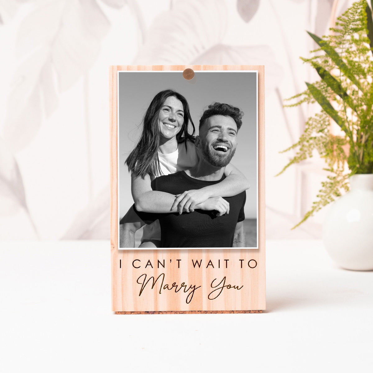 I Can't Wait to Marry You Photo Frame