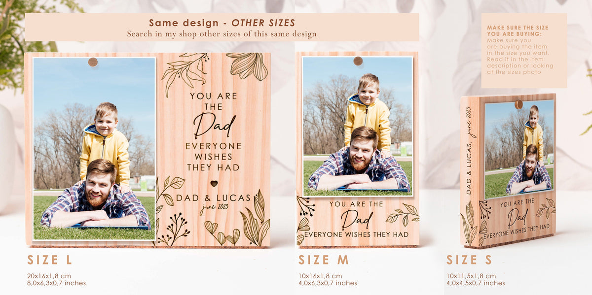 You Are the Dad Everyone Wishes They Had Photo Frame