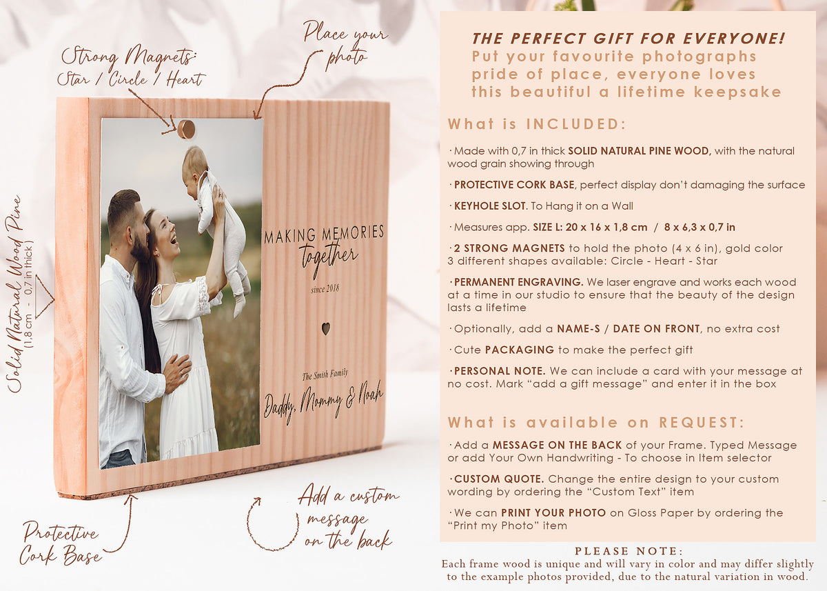 Proud of You Graduation Photo Frame