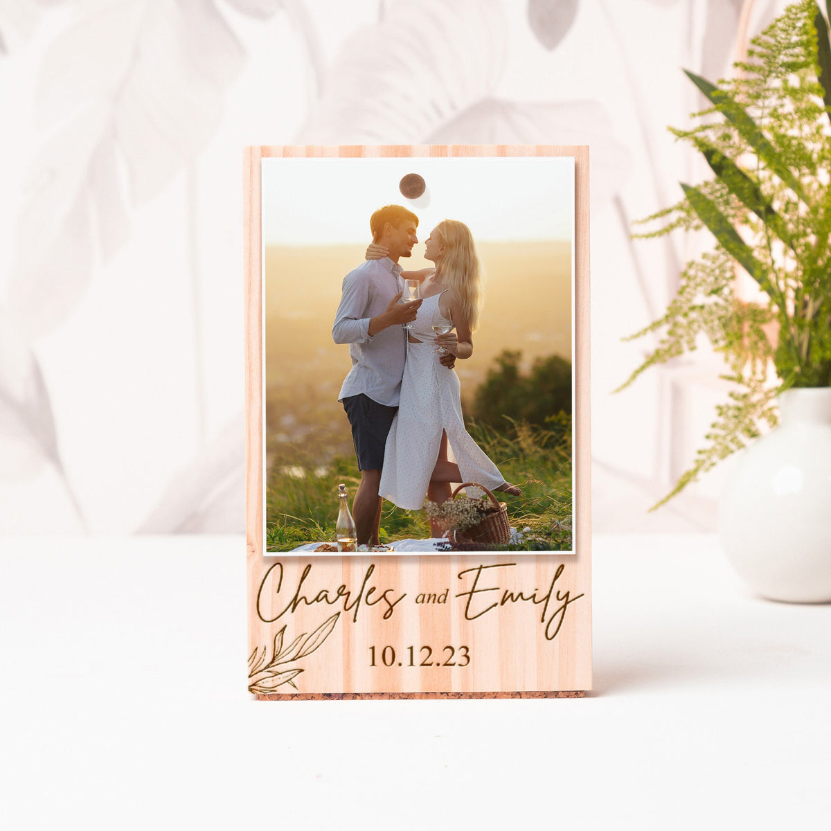 Personalized Valentine's Photo Frame for Him