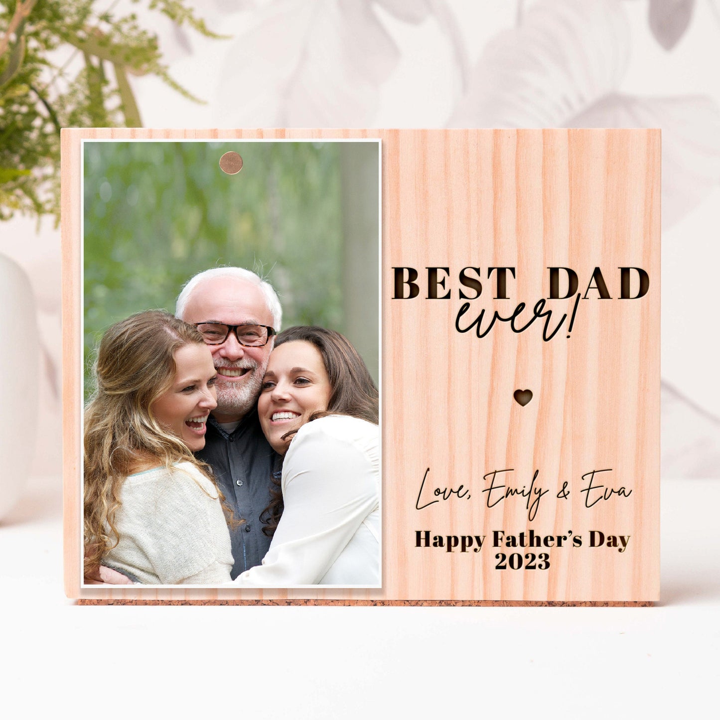 Best Dad Ever Photo Frame