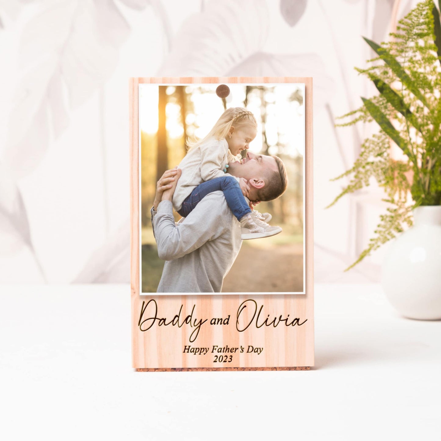 Daddy and Me Photo Frame