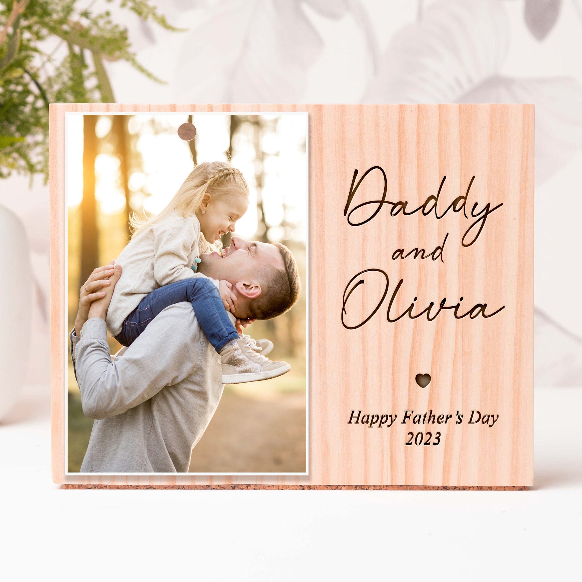Daddy and Me Photo Frame