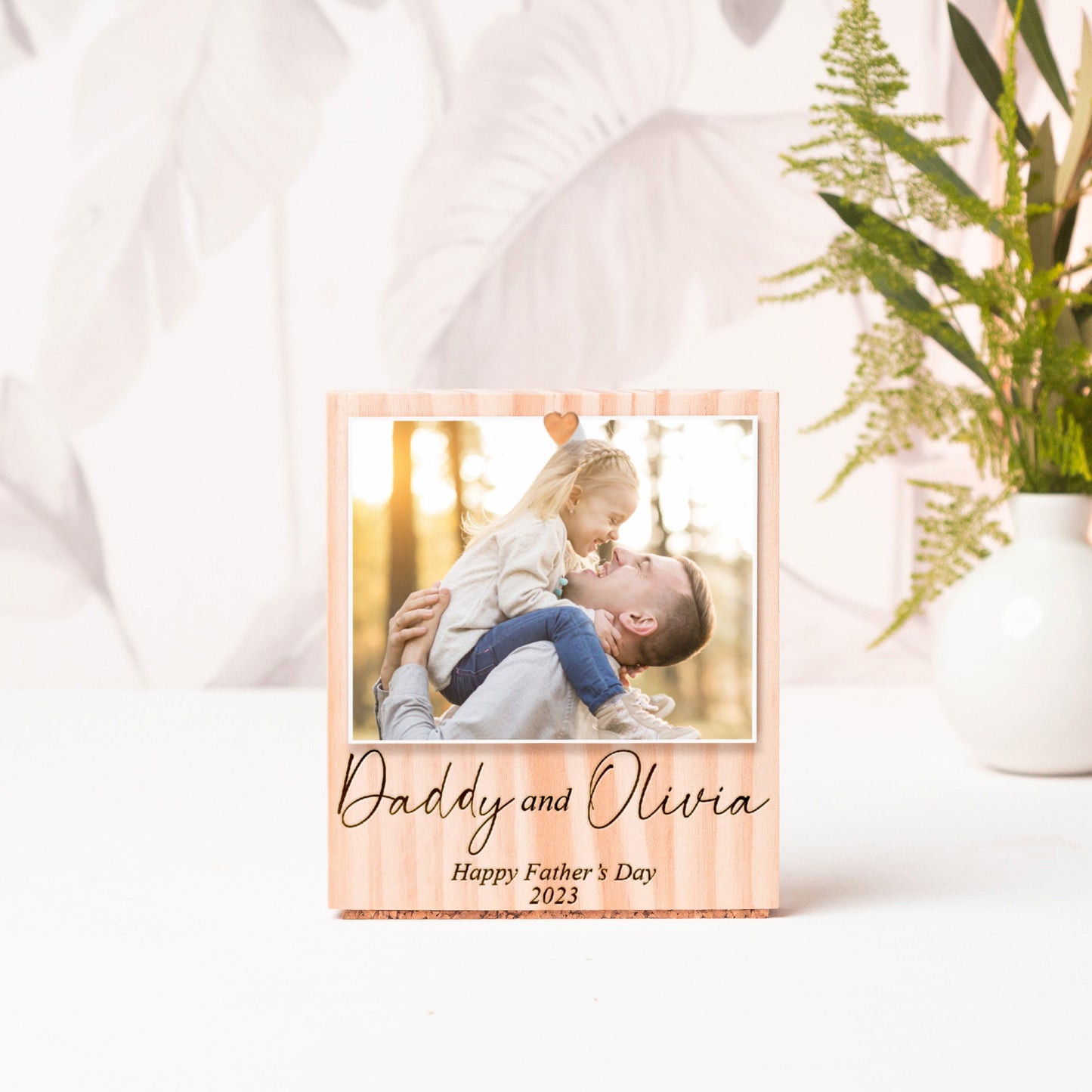 Daddy and Me Photo Frame