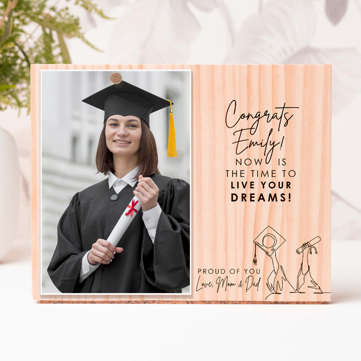 Proud of You Graduation Photo Frame