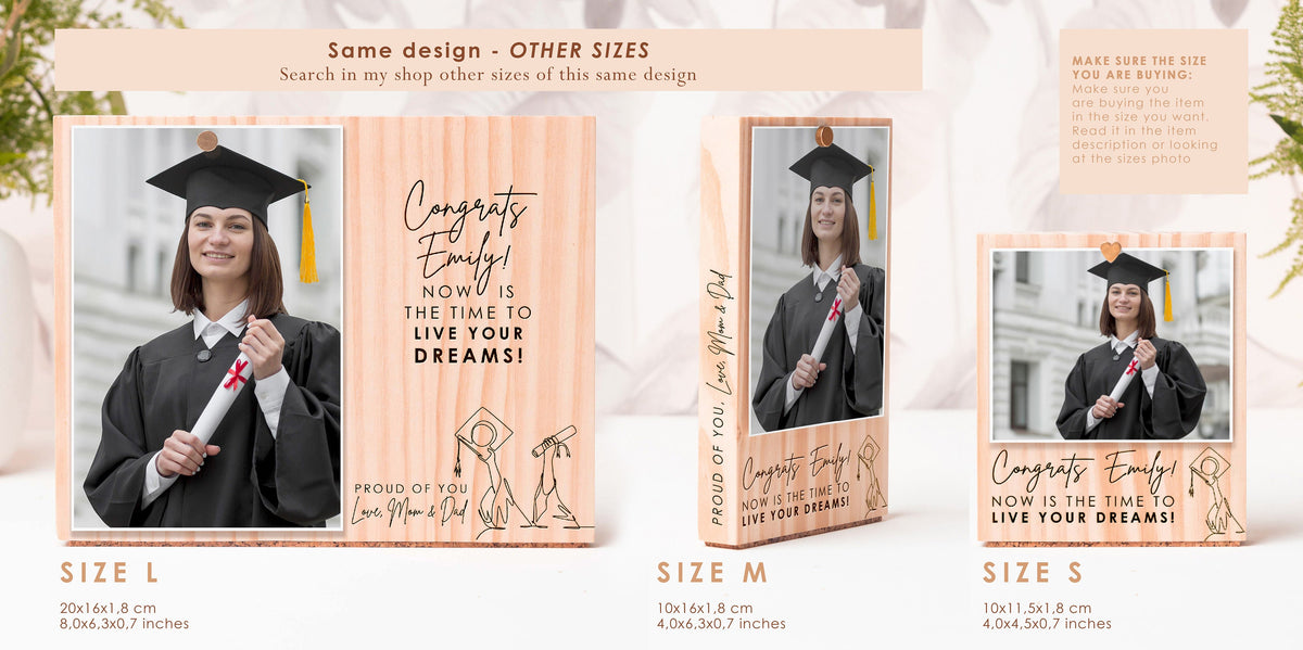 Proud of You Graduation Photo Frame