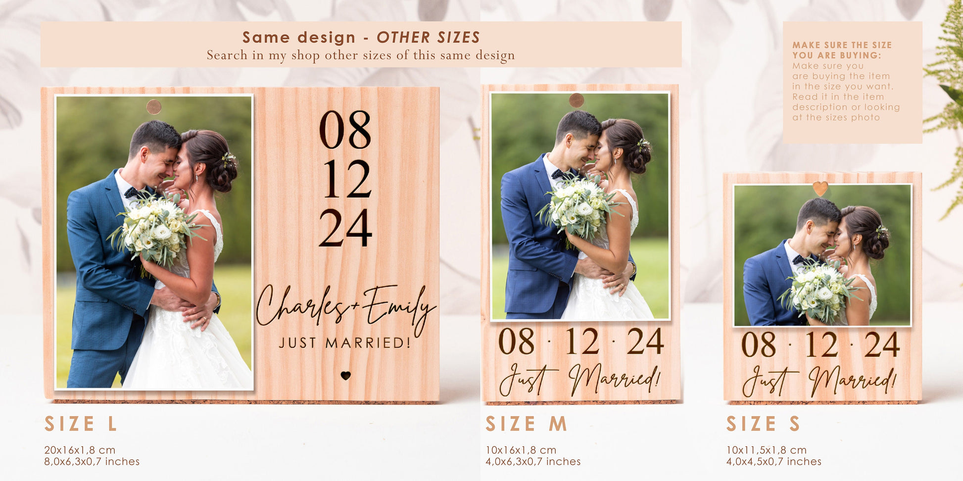 Personalized Engagement Photo Frame