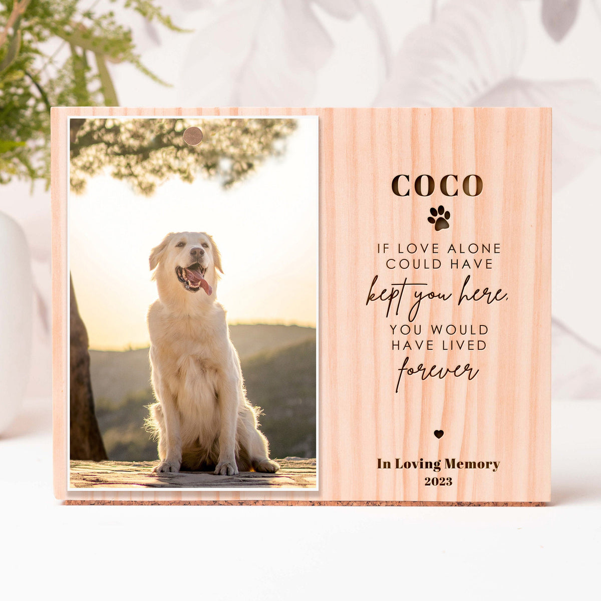 Pet Memorial Photo Frame