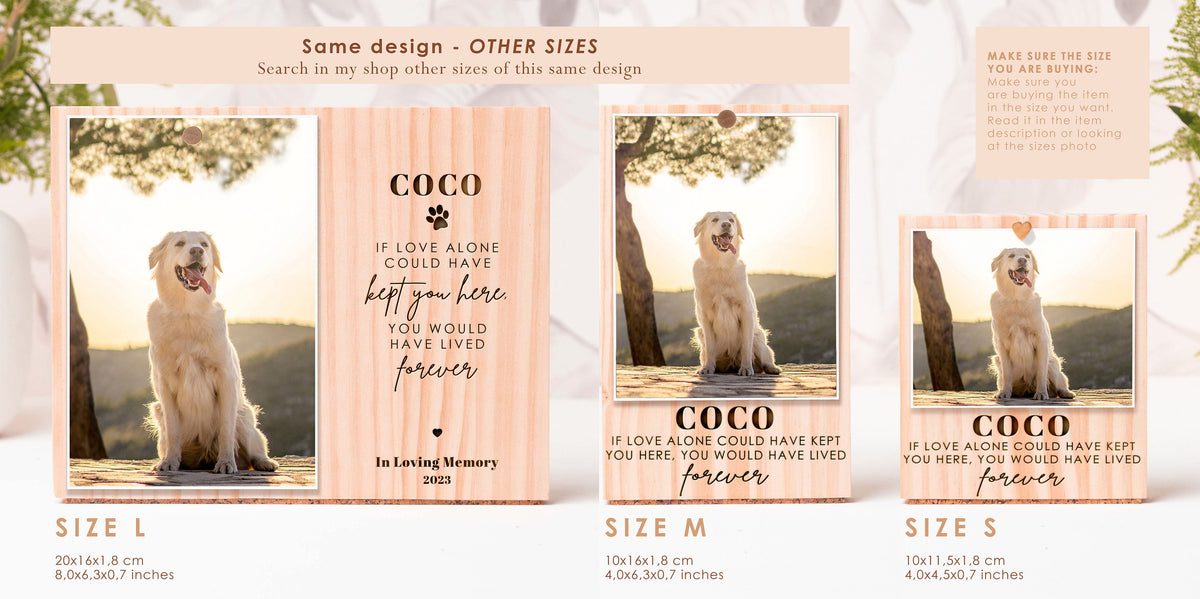 Pet Memorial Photo Frame