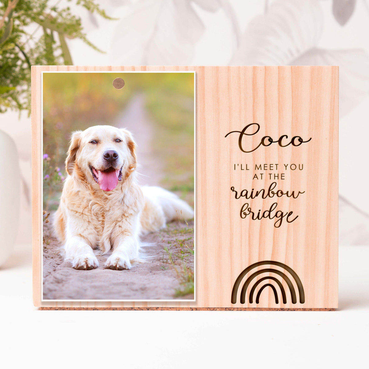 Pet Memorial Photo Frame · Remembrance Design