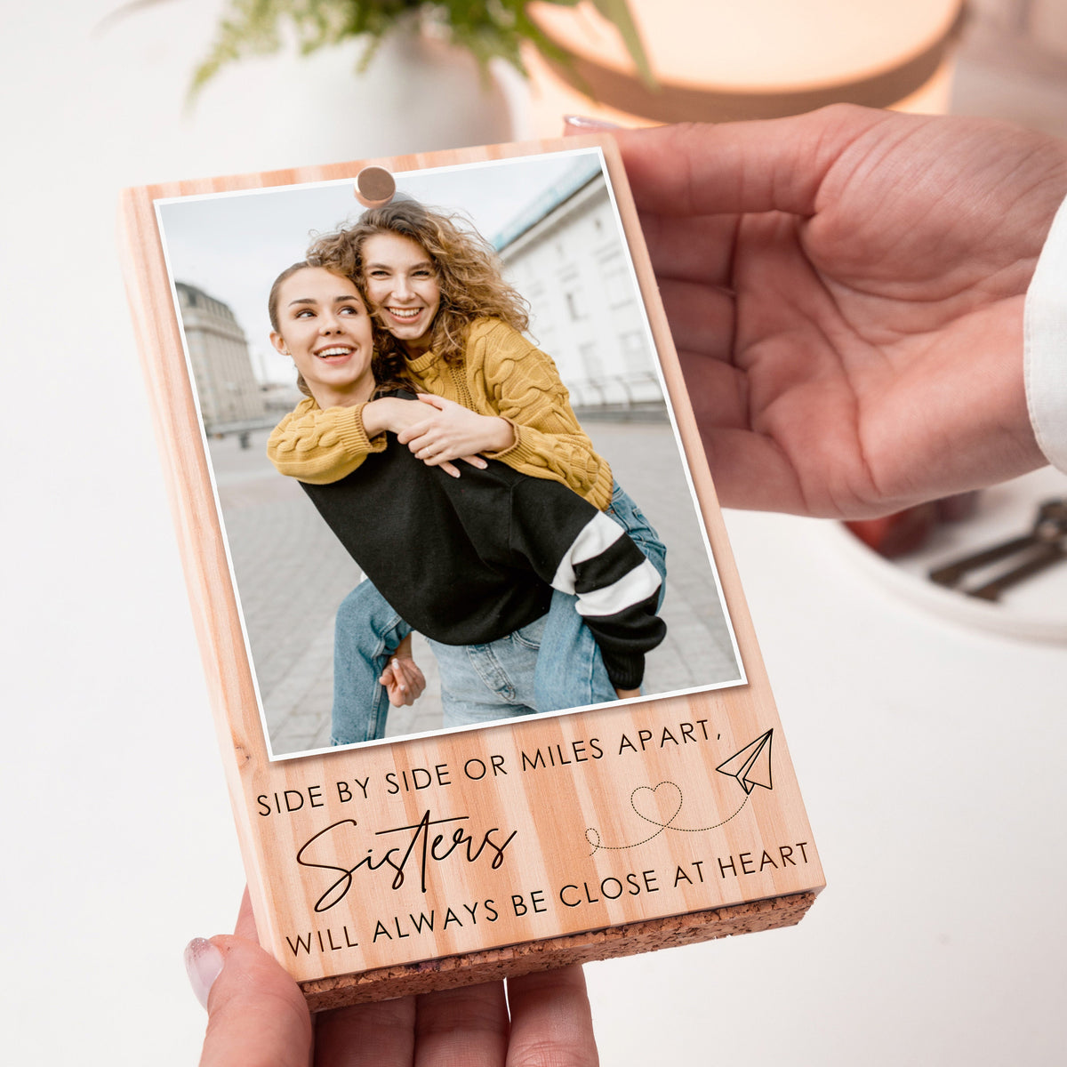 Personalized Long Distance Photo Frame