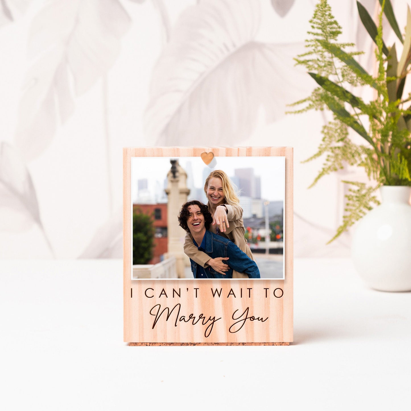I Can't Wait to Marry You Photo Frame
