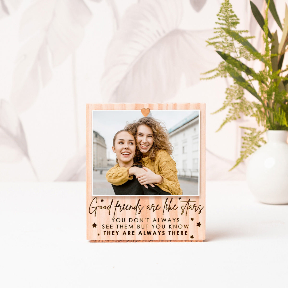 Friends Are Like Stars Photo Frame