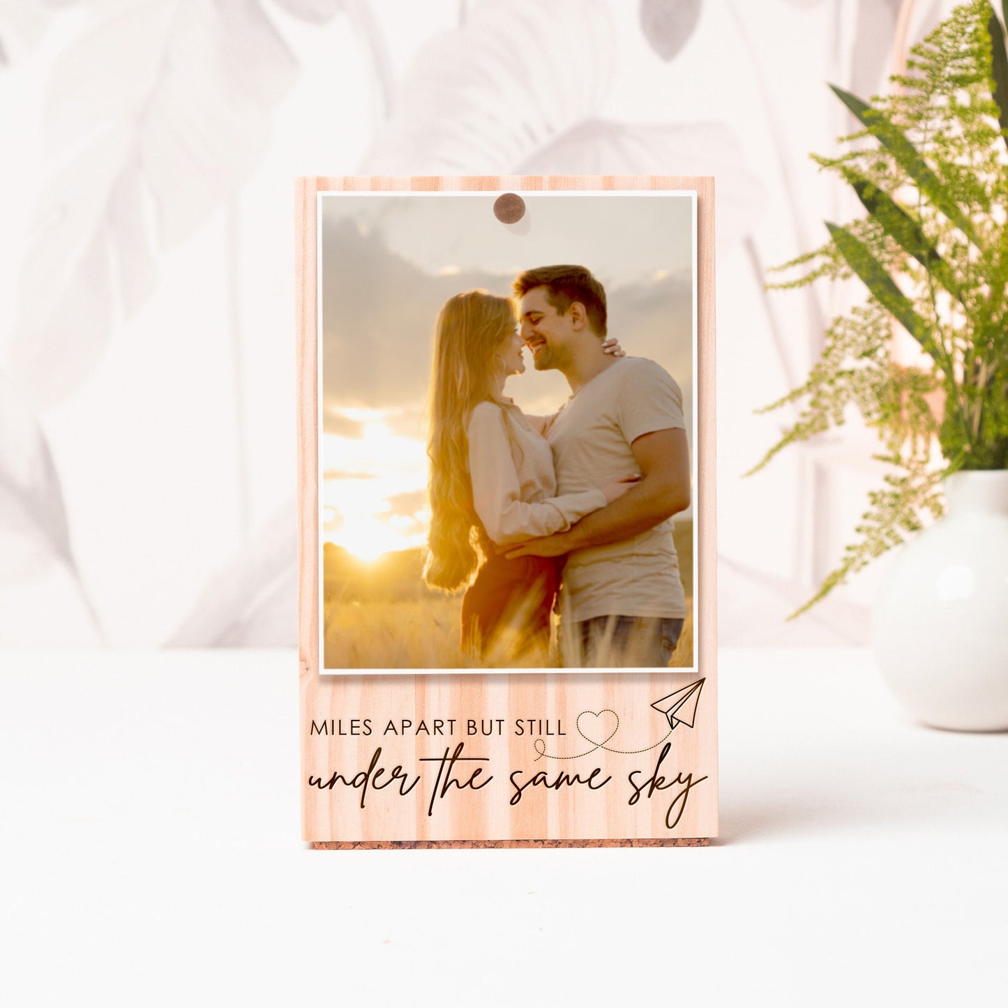 Long Distance Relationship Photo Frame