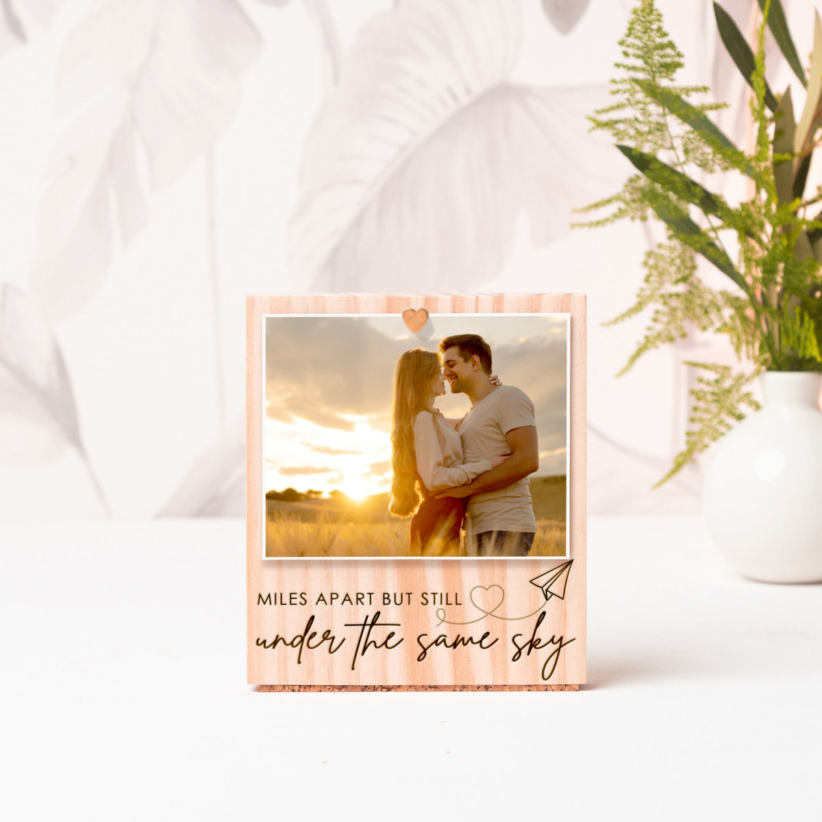 Long Distance Relationship Photo Frame