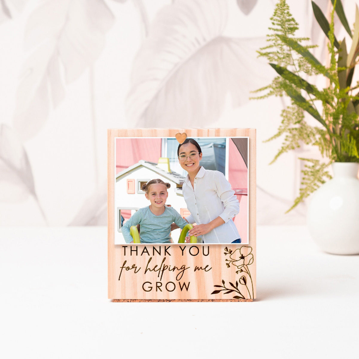 Personalized Teacher Appreciation Photo Frame