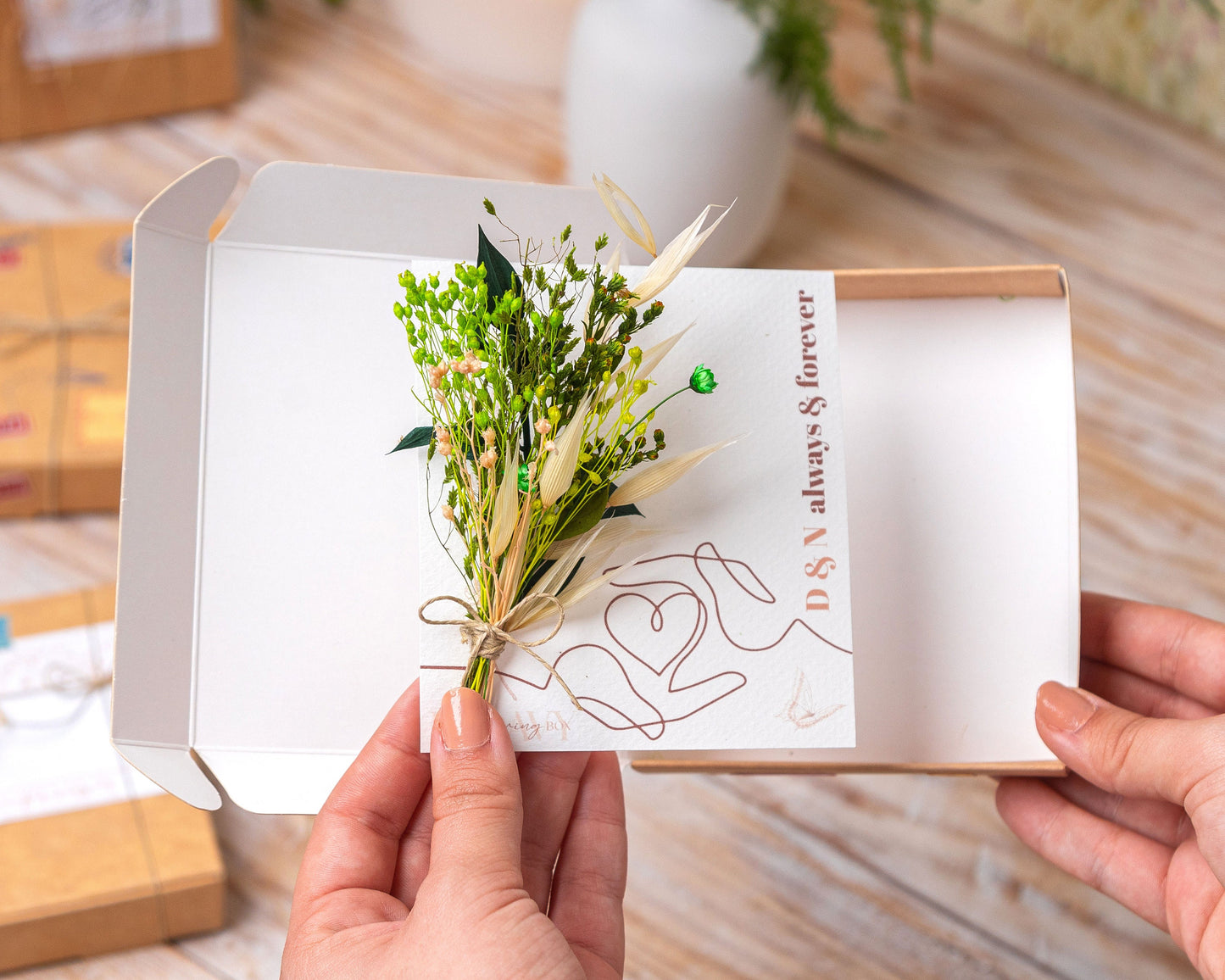 You’ve Got This Good Luck Dried Flower Card, product photo 10
