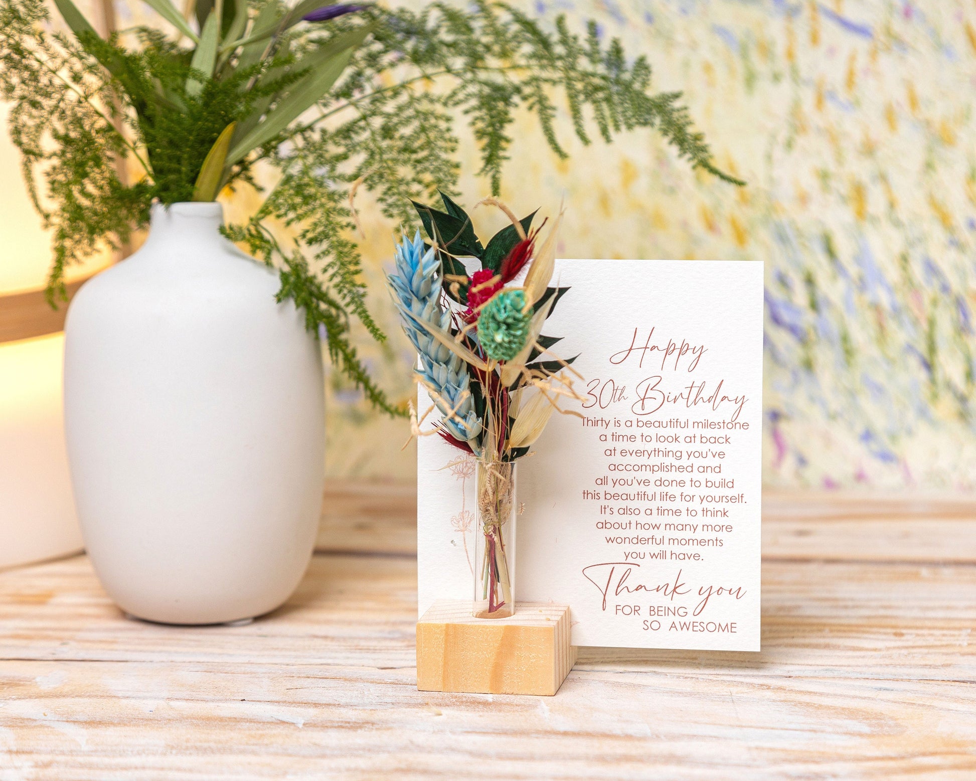 If Grandmas Were Flowers Dried Flower Card, product photo 9