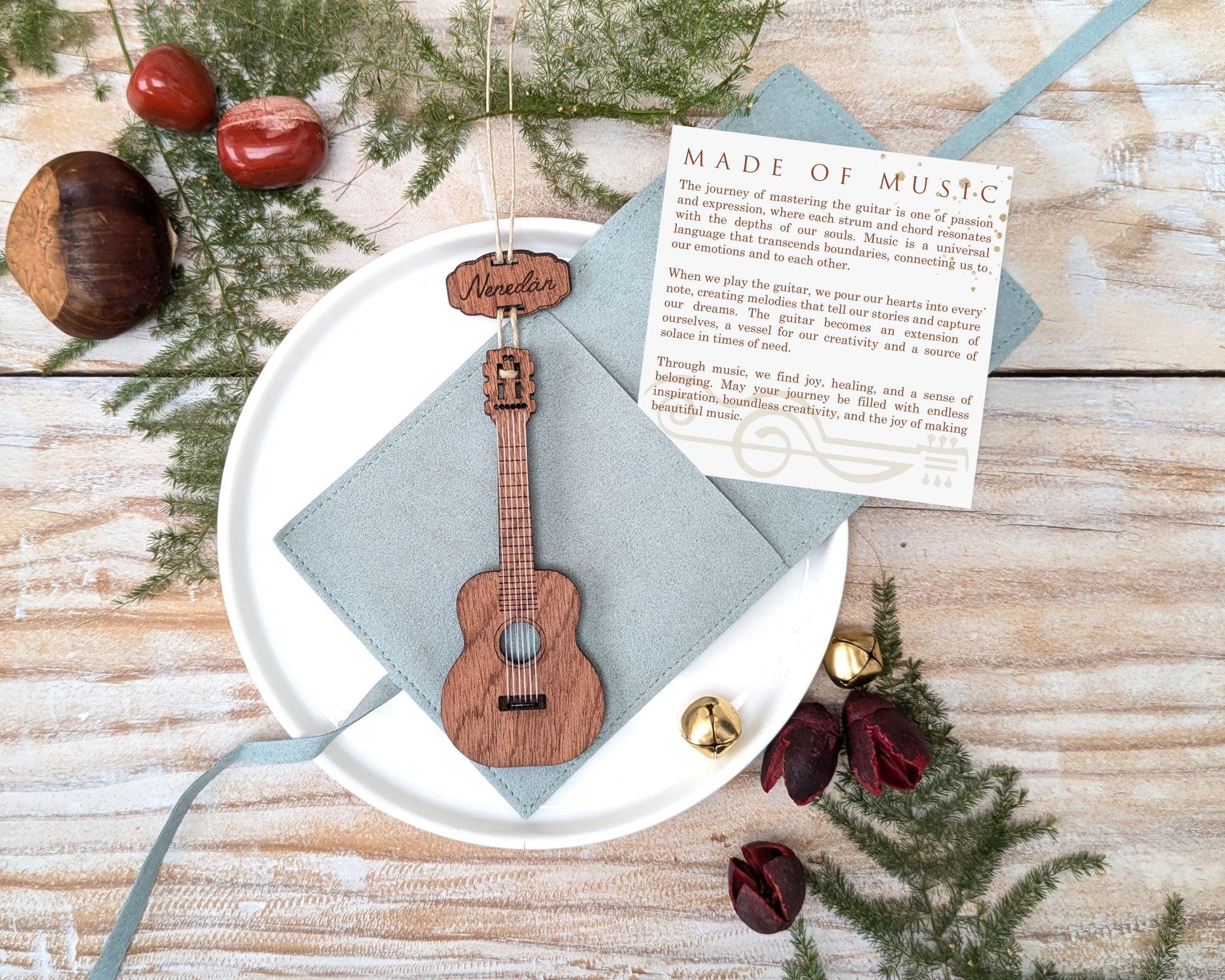 Guitar Wooden Story Card: product image 2