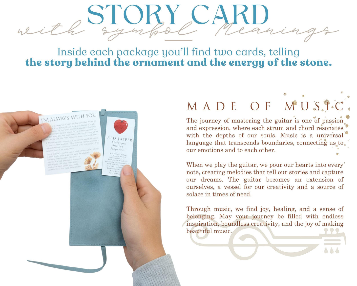 Guitar Wooden Story Card: product image 8