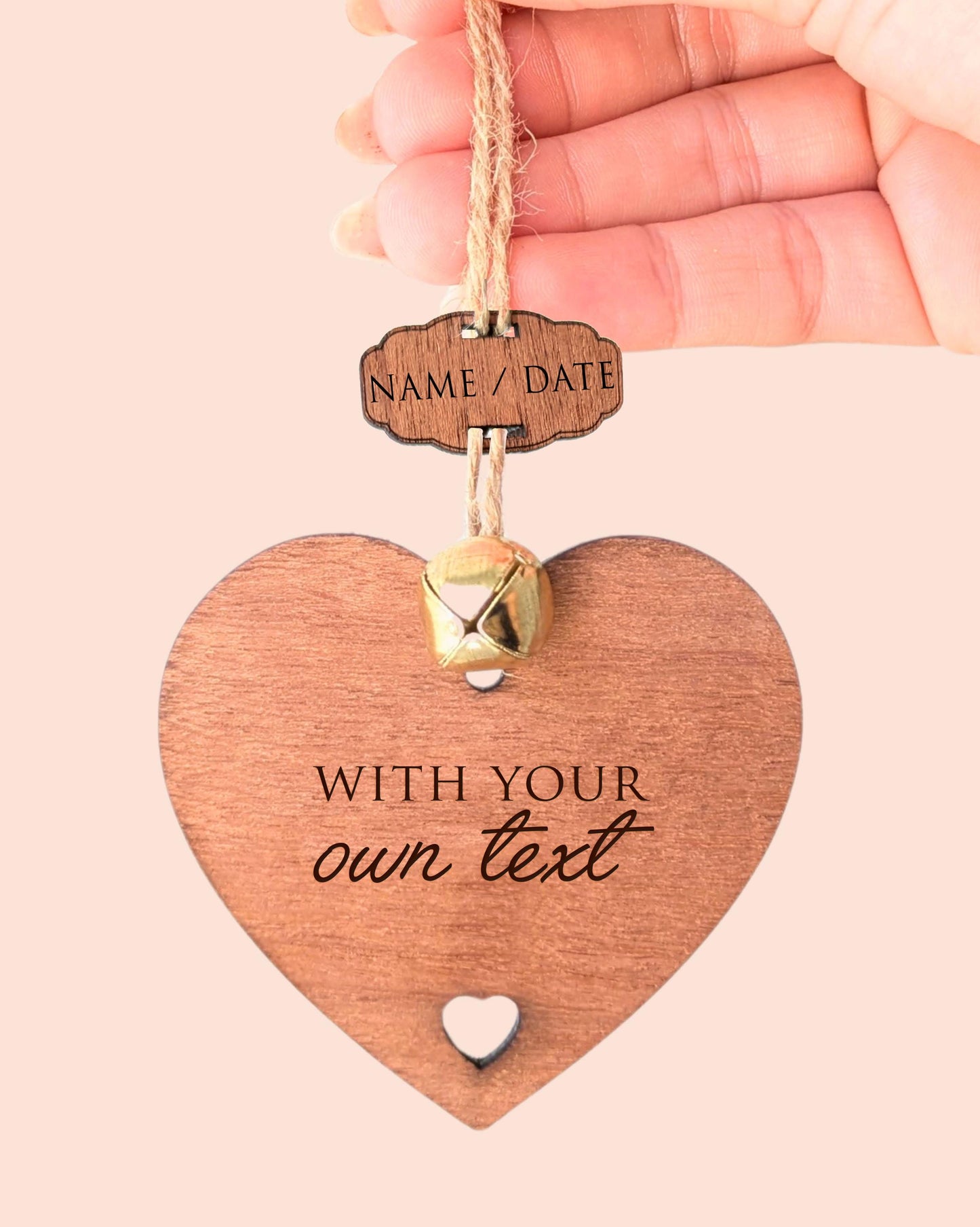 Personalized Heart Wooden Story Card: product image 10