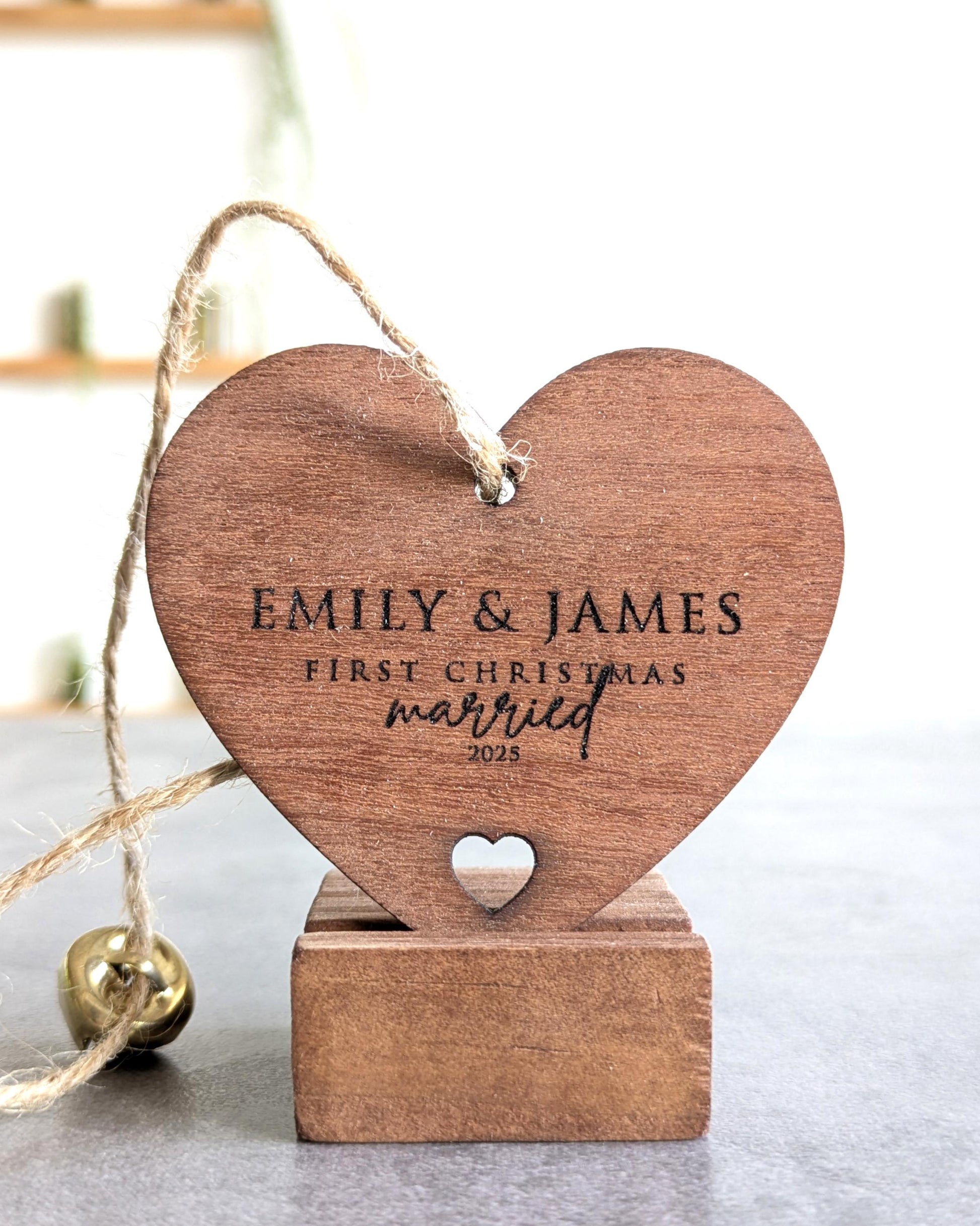 Personalized Heart Wooden Story Card: product image 9