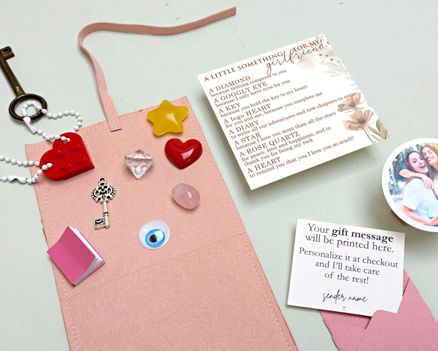 Girlfriend Love Pocket Gift With Photo – product image 4