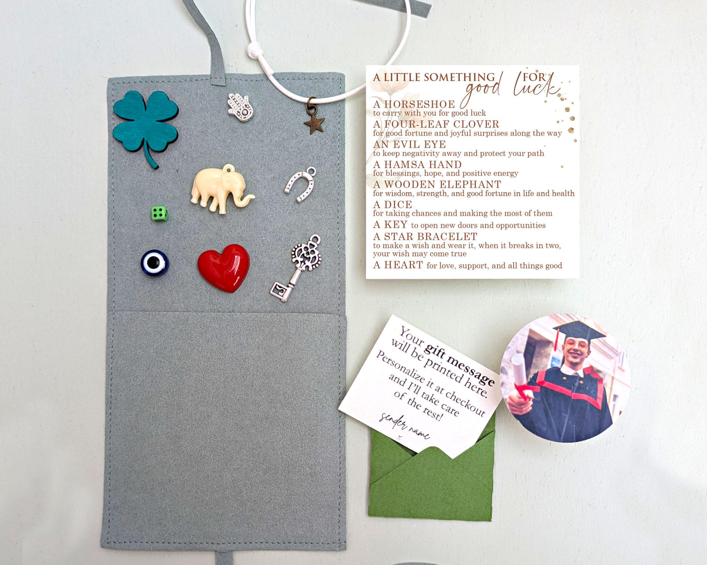 Good Luck Pocket Gift With Photo – product image 3