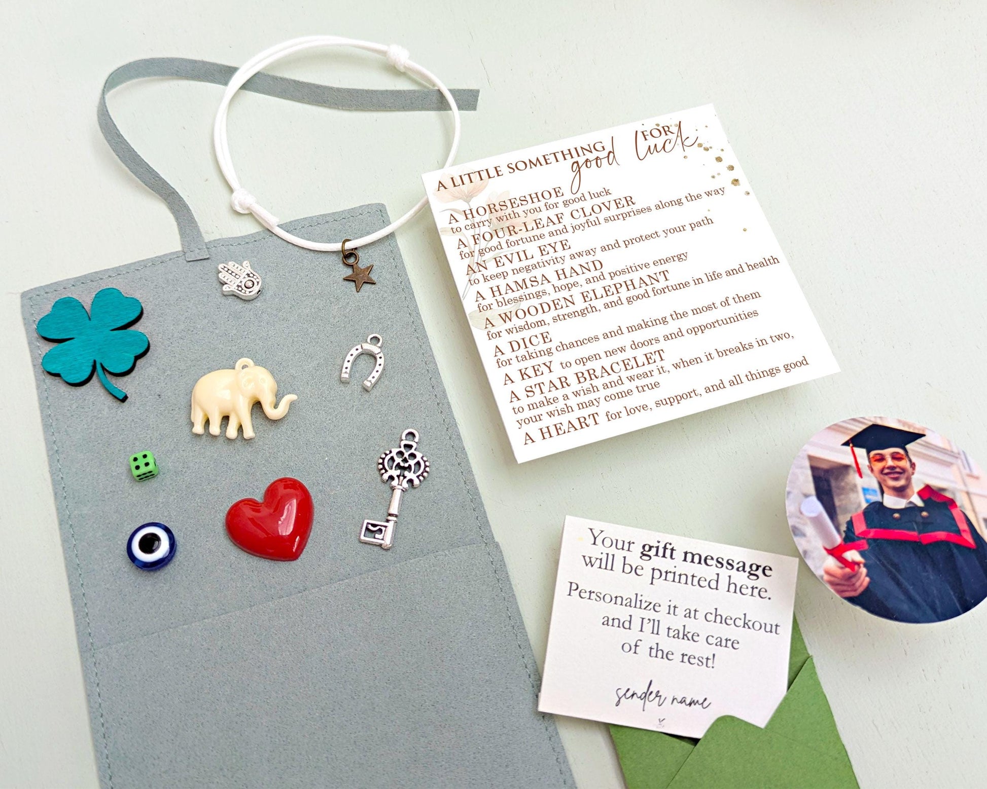 Good Luck Pocket Gift With Photo – product image 4