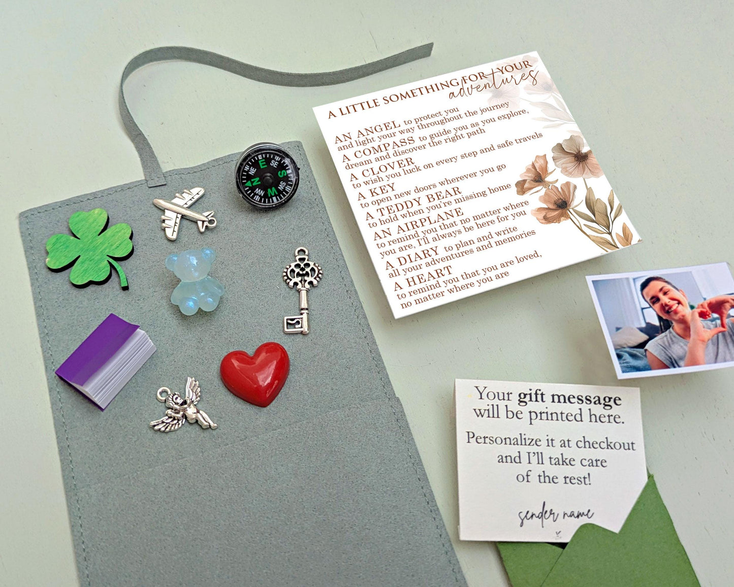 Travel Adventure Pocket Gift With Photo – product image 4