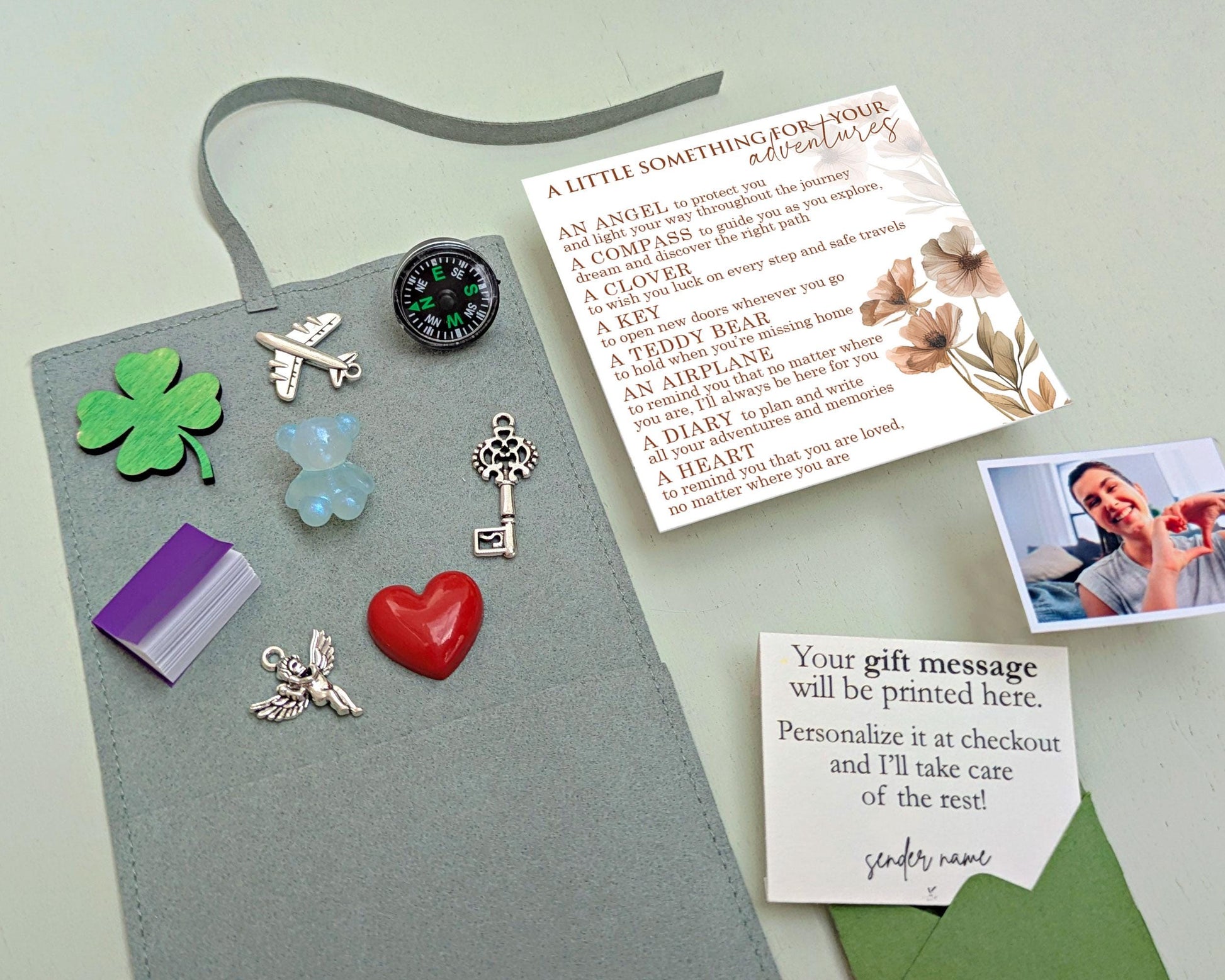 Travel Adventure Pocket Gift With Photo – product image 4