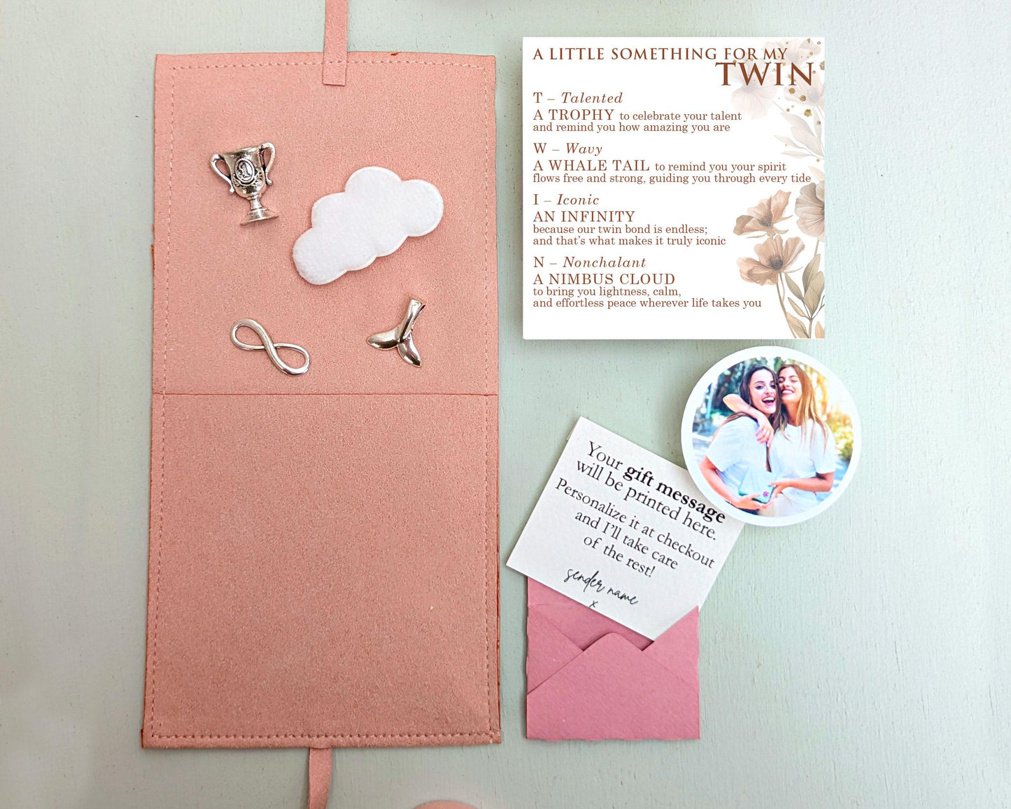 Personalized Twin Pocket Gift With Photo – product image 3